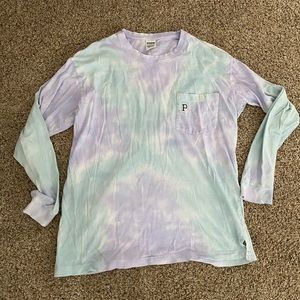 Oversized Tie Dye Victorias Secret Shirt